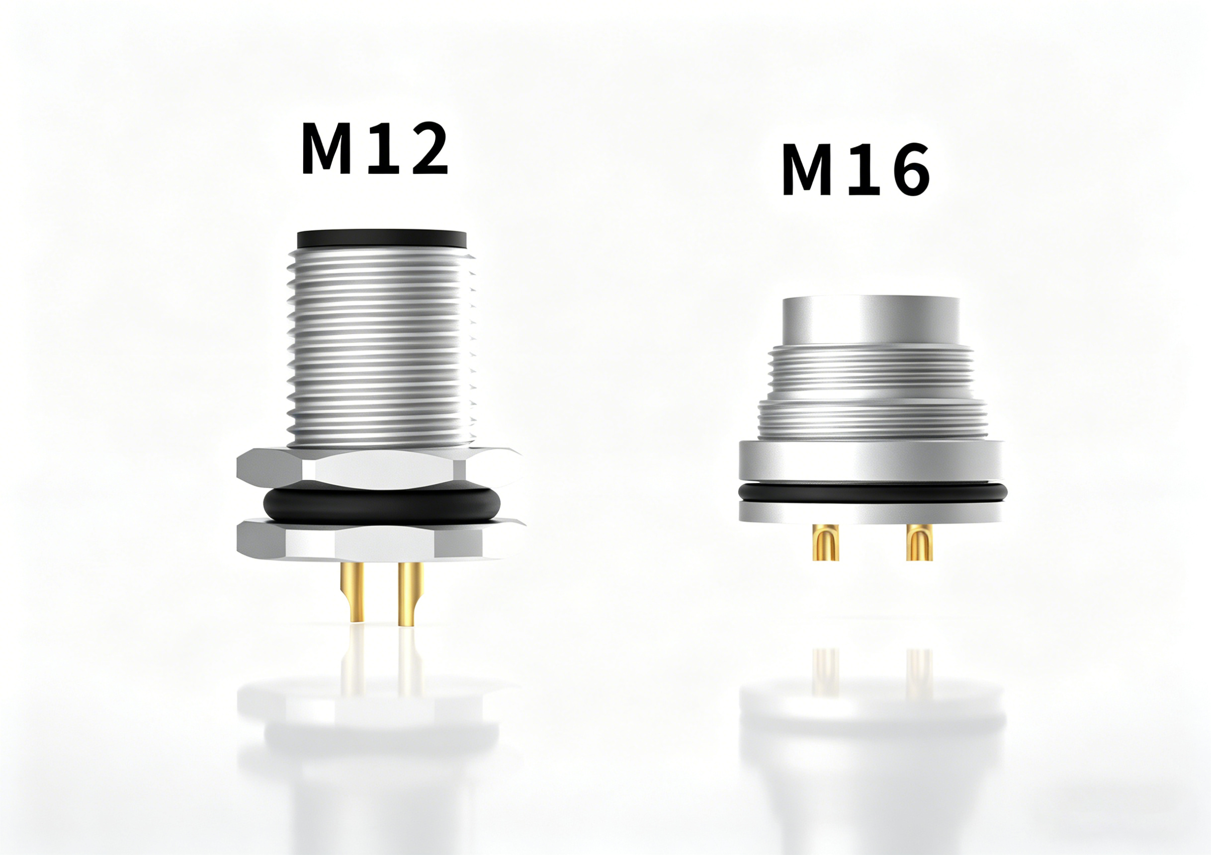 M12 M16工业连接器产品图