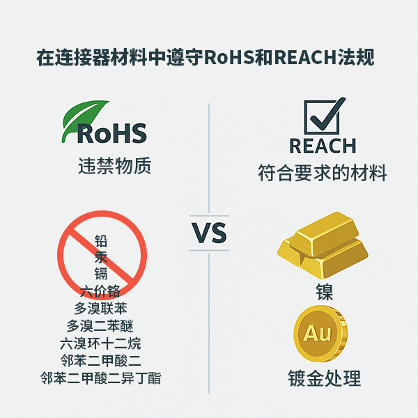 RoHS 与 REACH 法规对 M16 圆形连接器材料的影响