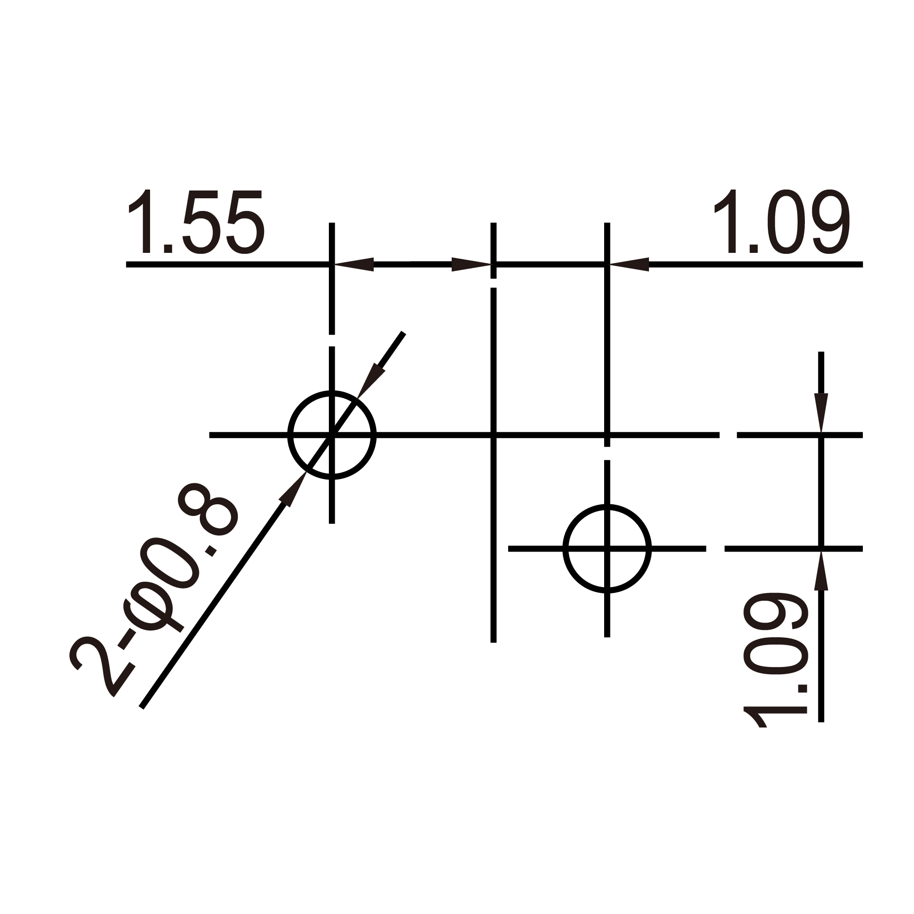 M9-Femal-2Pin-PCB