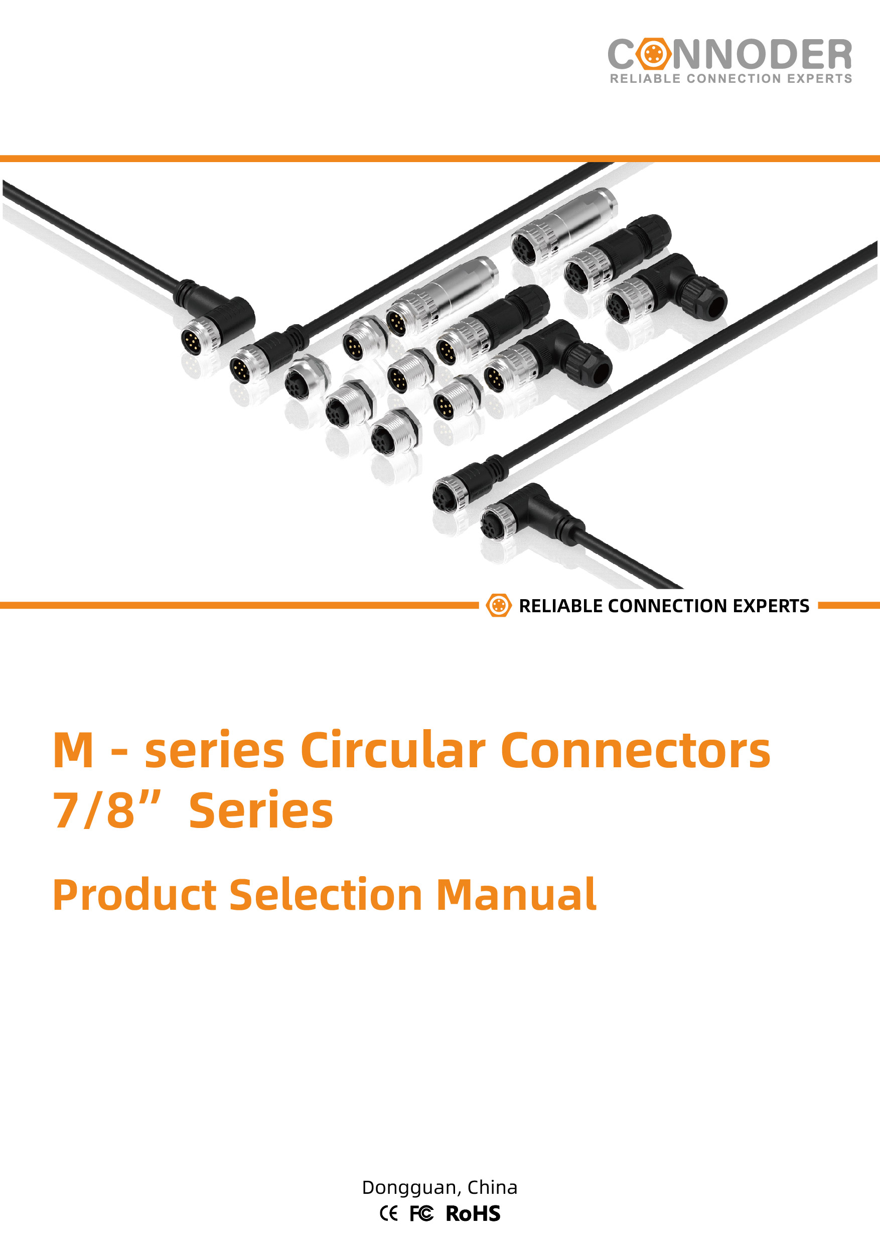 Connoder European - standard M - series Circular Connectors --- 78 Series