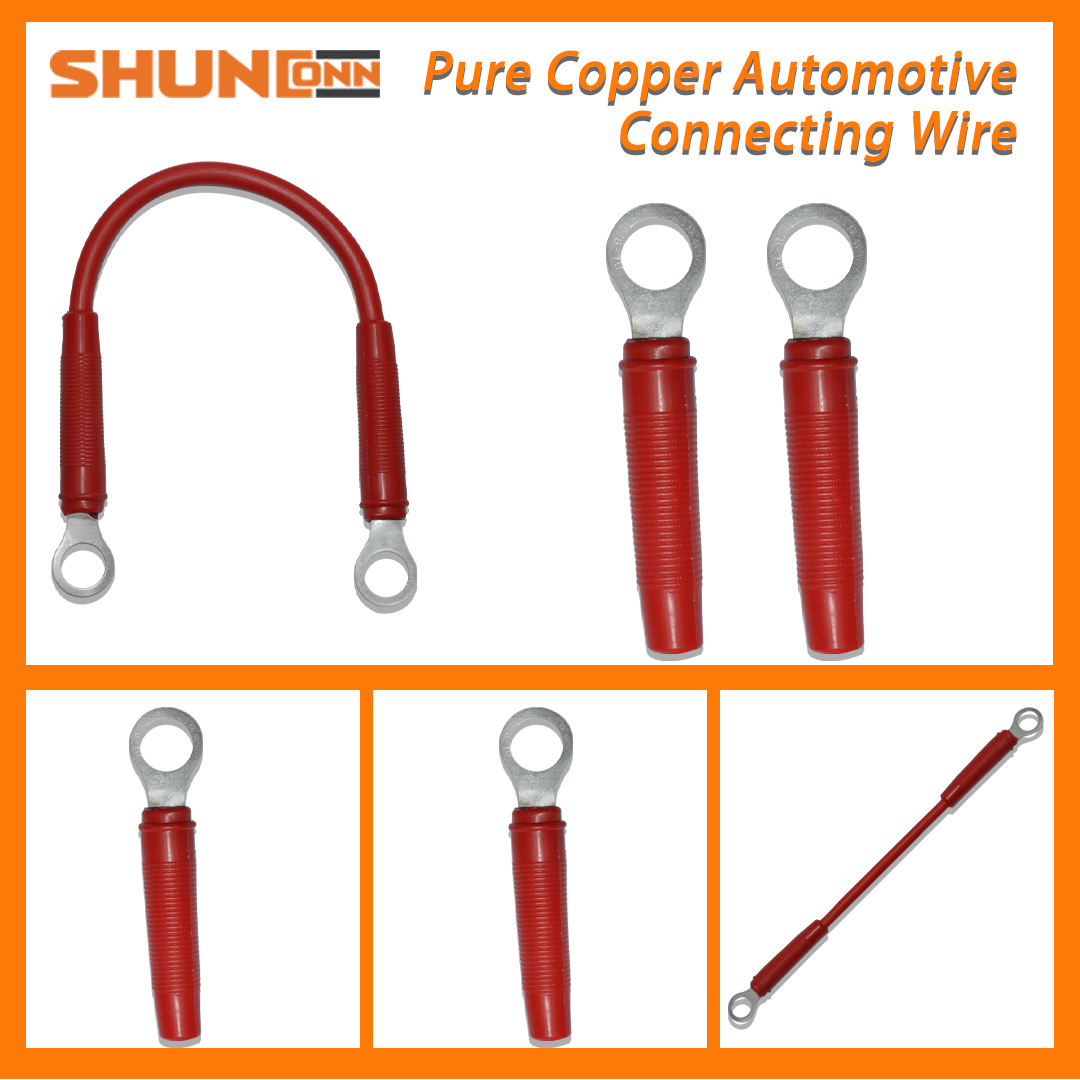 Shunconn 8/10mm²Pure Copper Automotive Connecting Wire
