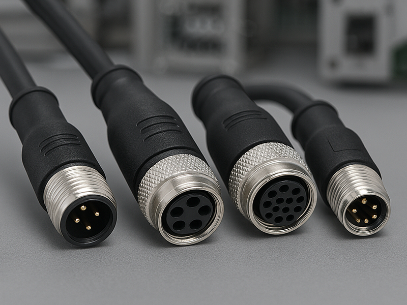 CONNODER康诺德的定制 M12 圆形连接器