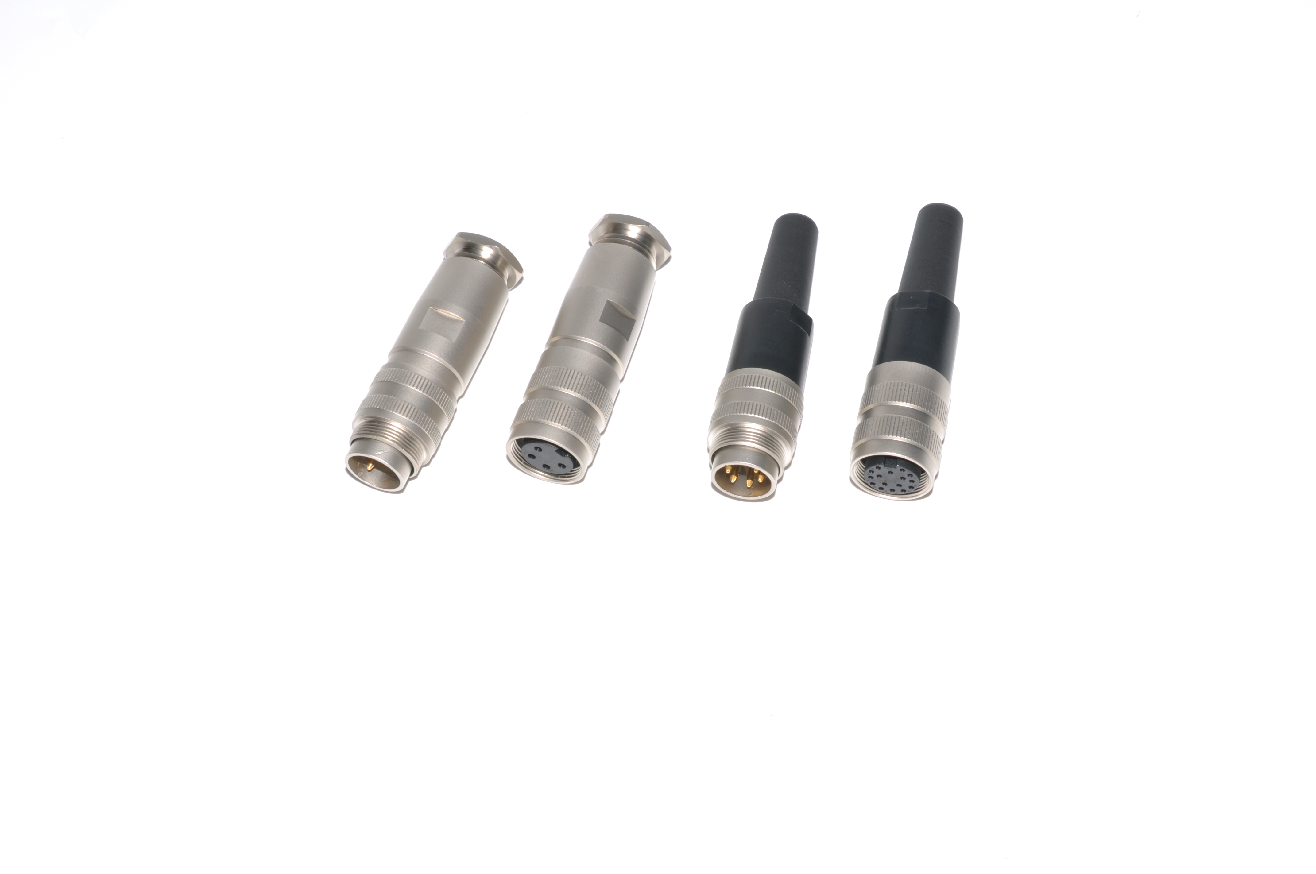Figure: Hermetic M16 connector design with sealing features for aerospace use