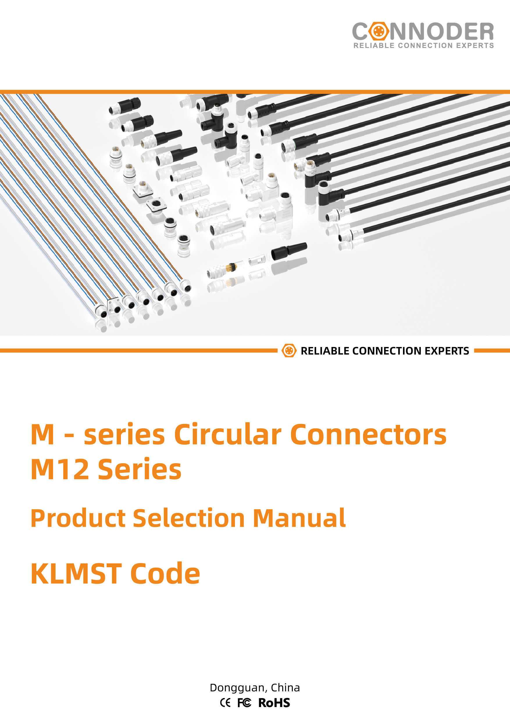Connoder European - standard M - series Circular Connectors --- M12  Series KLMST