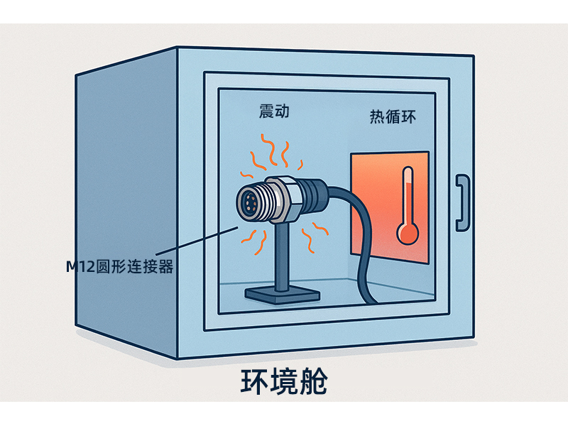 M12 连接器振动与热循环测试参数