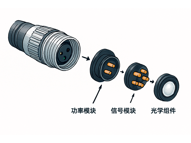 模块化 M16 连接器组件
