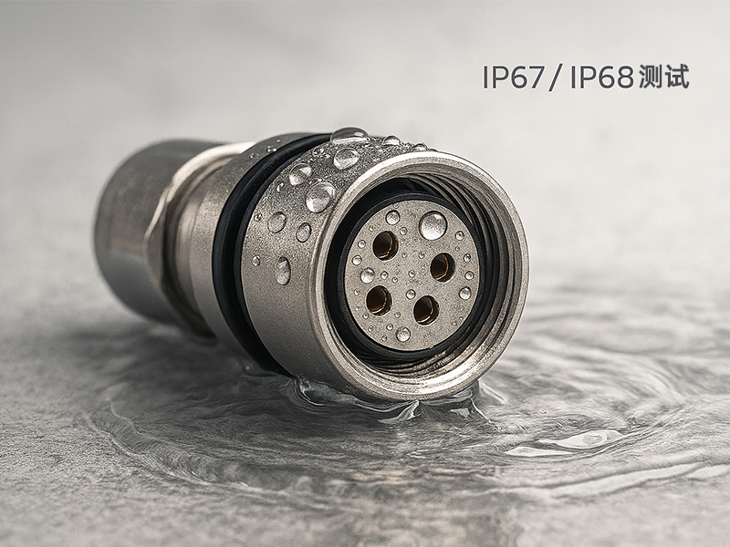 M16 连接器 IP68 防水标准测试