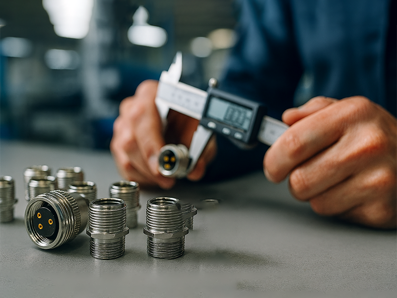 M16 圆形连接器测试实验