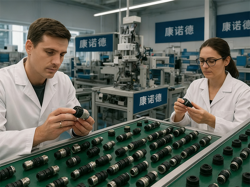 M16 圆形连接器组装工厂生产线