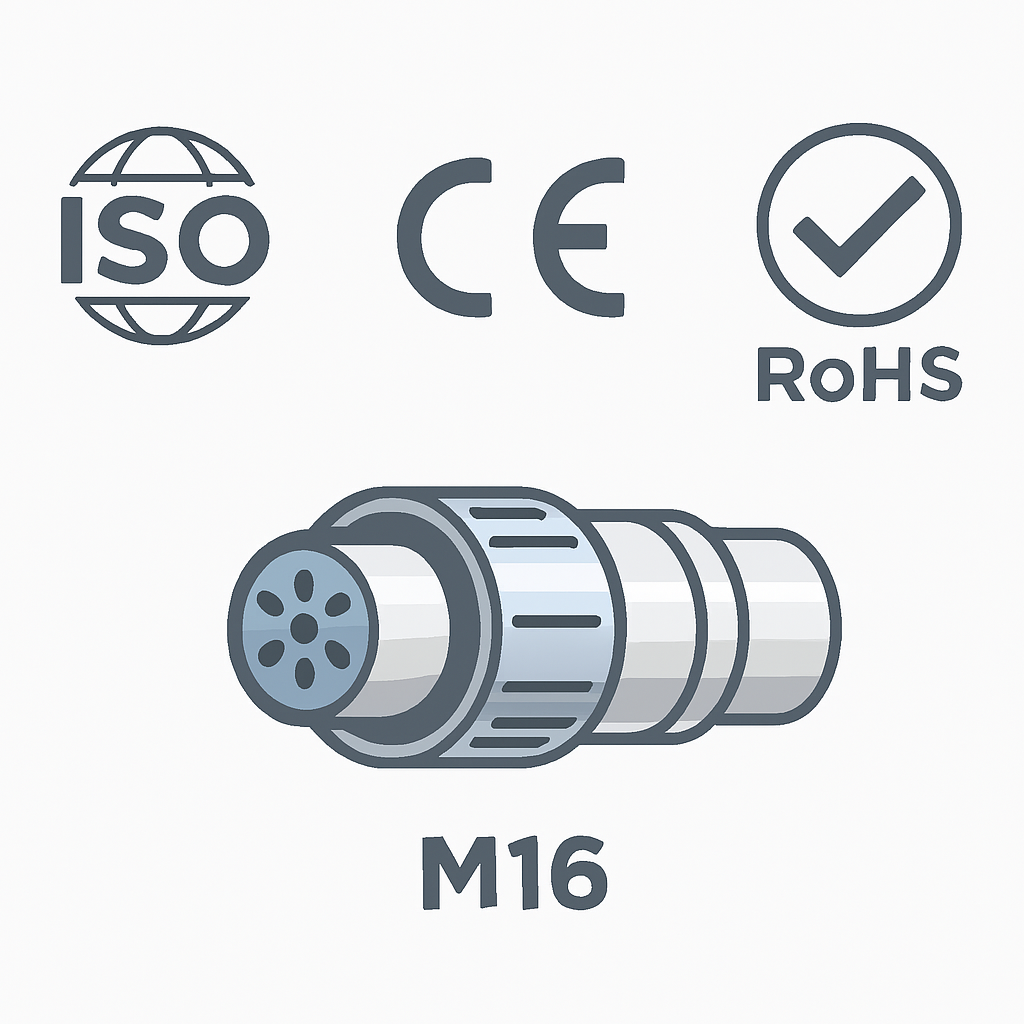 M16圆形连接器国际认证