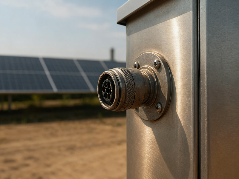 M16 圆形连接器在户外工业环境中的应用