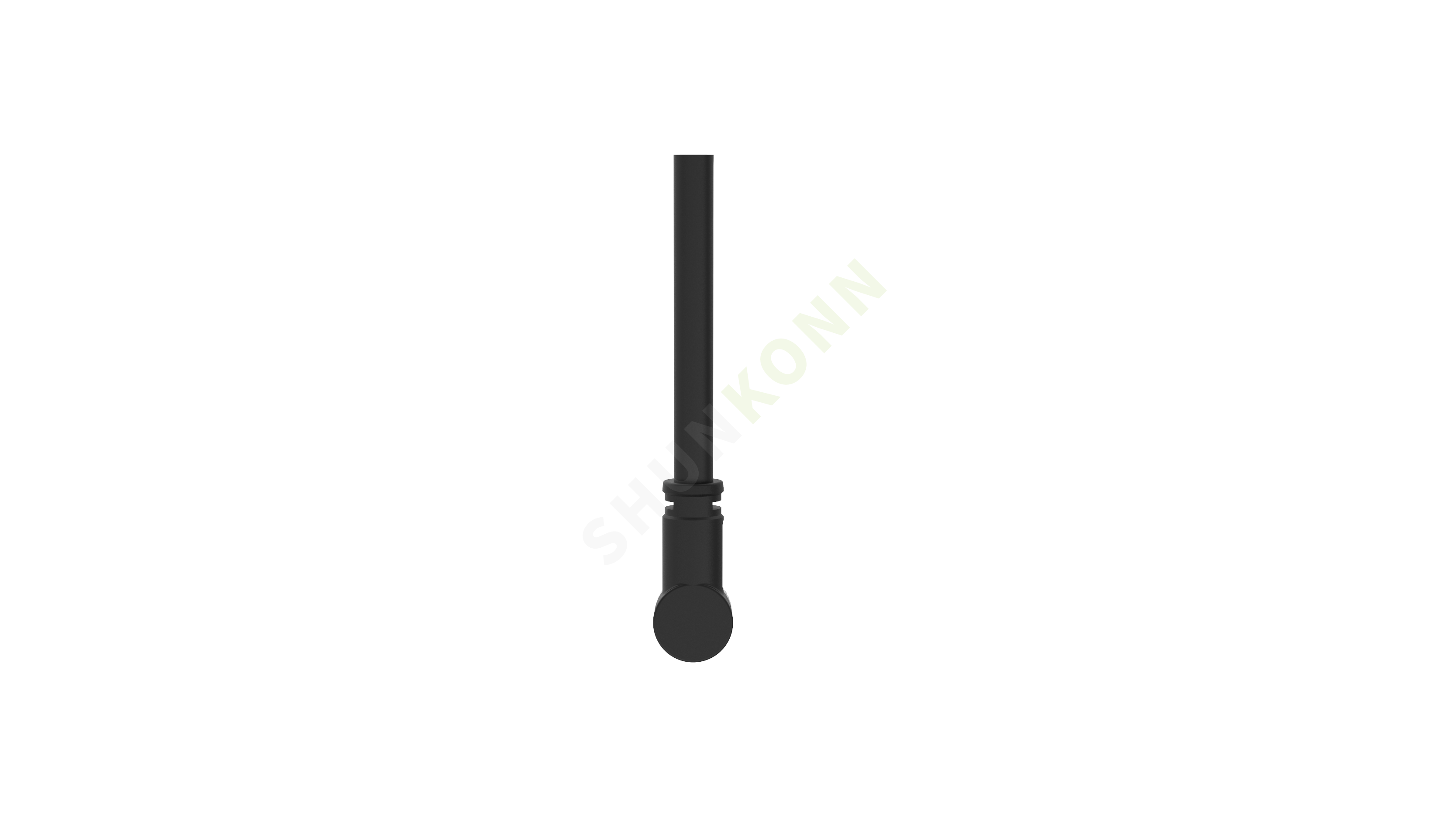 SKM08A系列 M8A编码连接线弯脚90度包胶成型式3PIN母头焊线