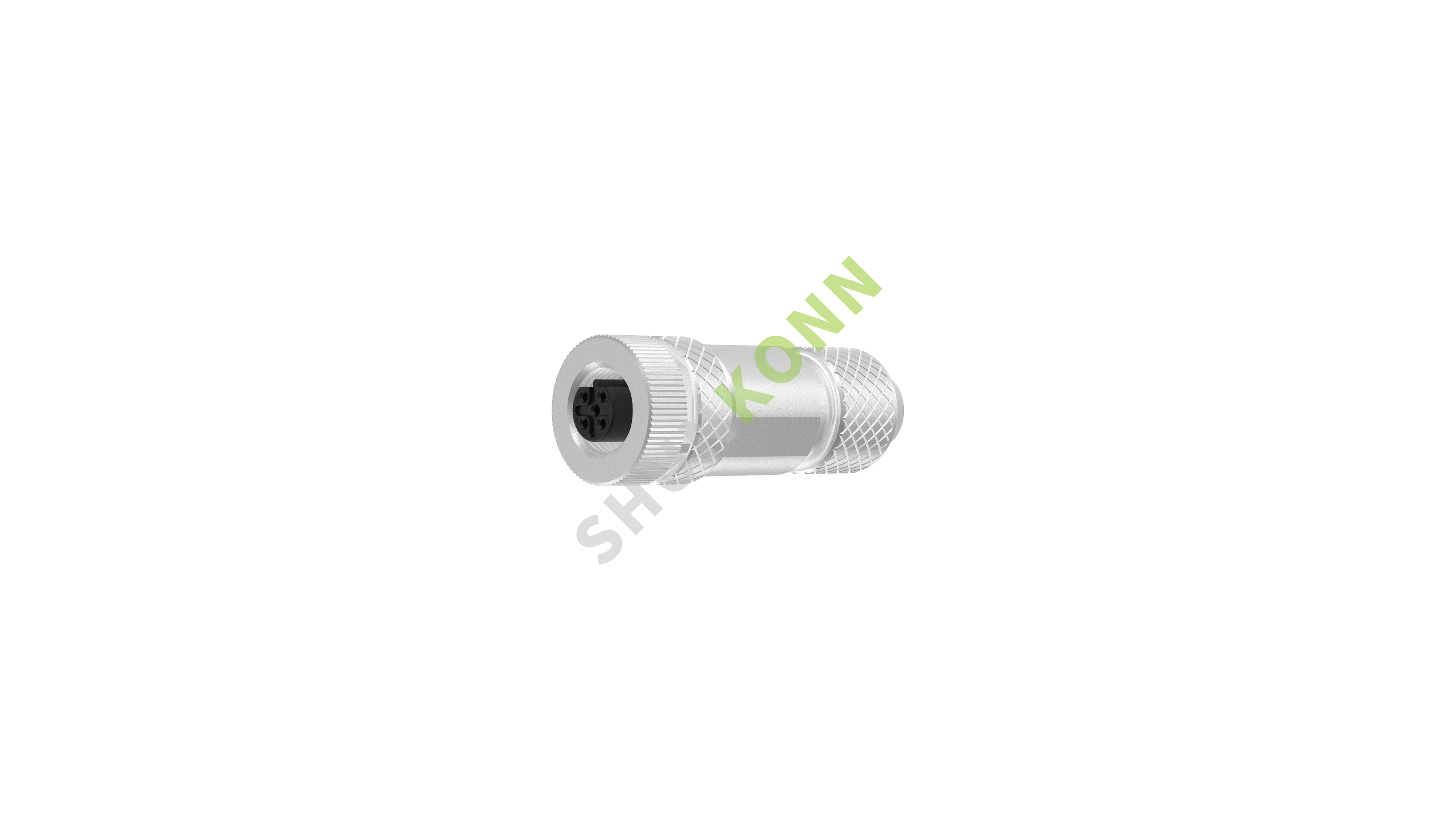 SKM12 B Series M12 B Coded Connectors Straight Metal Assembled 3PIN ...
