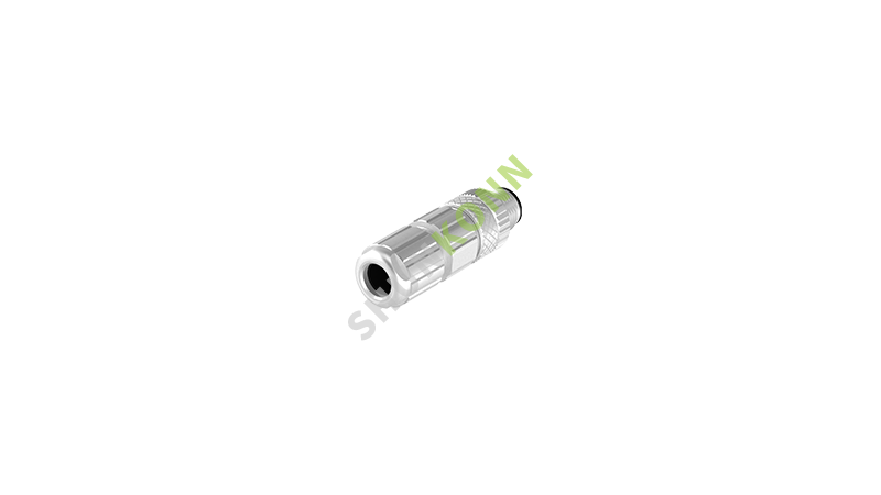 SKM12 B Series M12 B Coded Connectors Straight Metal Assembled 5PIN Male Solder Type PG7