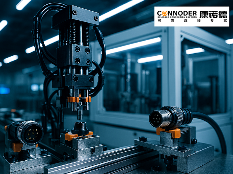 M16 圆形连接器的自动化生产与组装