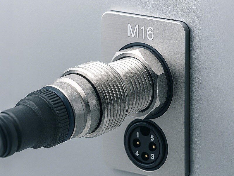 M16 连接器面板安装