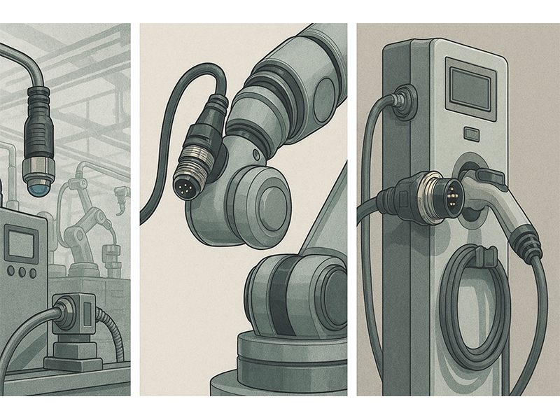 M12圆形连接器场景应用