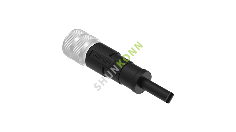 SKM16 Series M16 Connection Cable Straight Overmolded Type 8PIN Female Solder Type