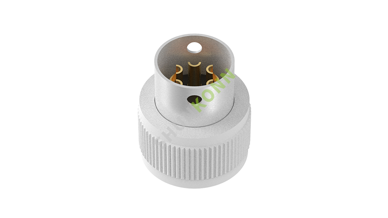 SKM16 Series M16 Connectors Regular Overmolded 5PIN Female Solder Type M18*0.75 With Short Shield