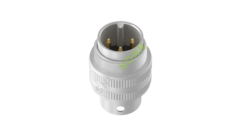 SKM16 Series M16 Connectors Regular Overmolded 3PIN Male Solder Type M16*0.75 With Short Shield