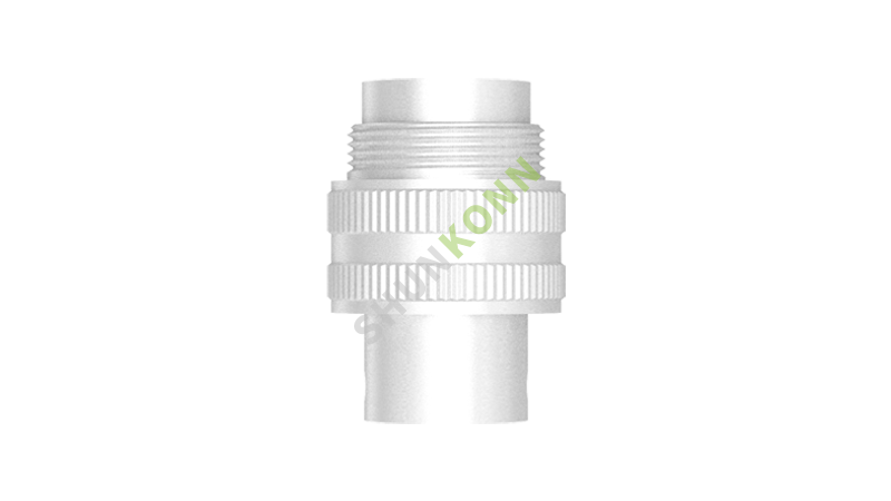 SKM16 Series M16 Connectors Regular Overmolded 6PIN Male Solder Type M16*0.75 With Short Shield