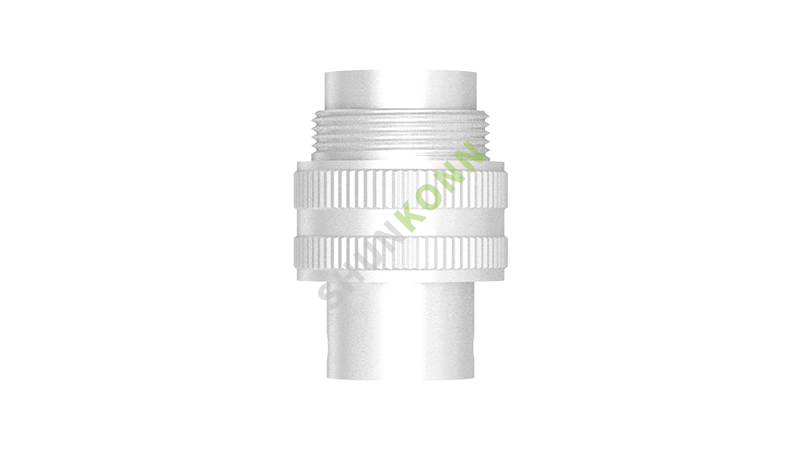 SKM16 Series M16 Connectors Regular Overmolded 7PIN Male Solder Type M16*0.75 With Short Shield